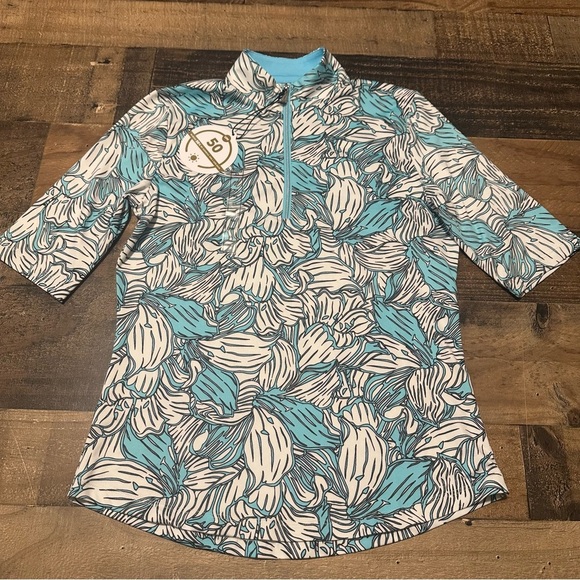 Tail Activewear 1/2 Zip Golf Shirt - Picture 4 of 5